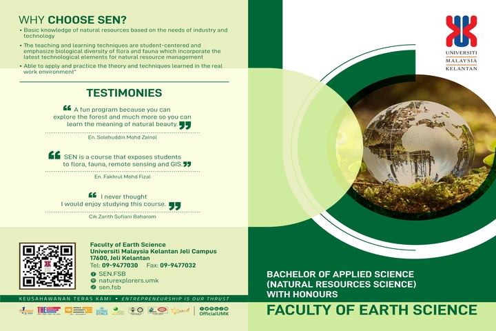 Bachelor of Applied Science (Natural Resources Science) With Honours