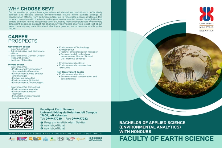 Bachelor of Applied Science (Environmental Analytics) with Honours